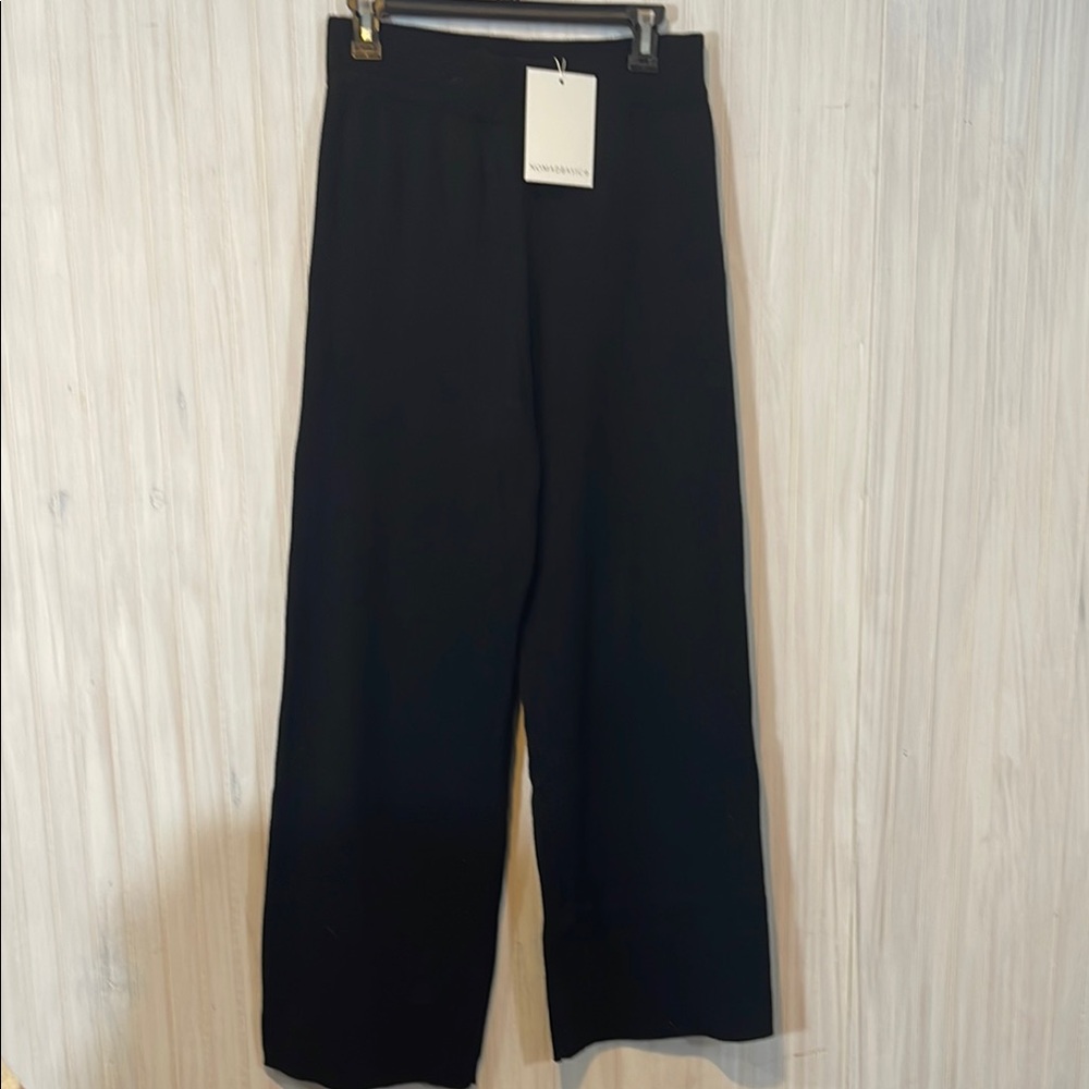 NOMAD WIDE LEG RIBBED PANTS LARGE d